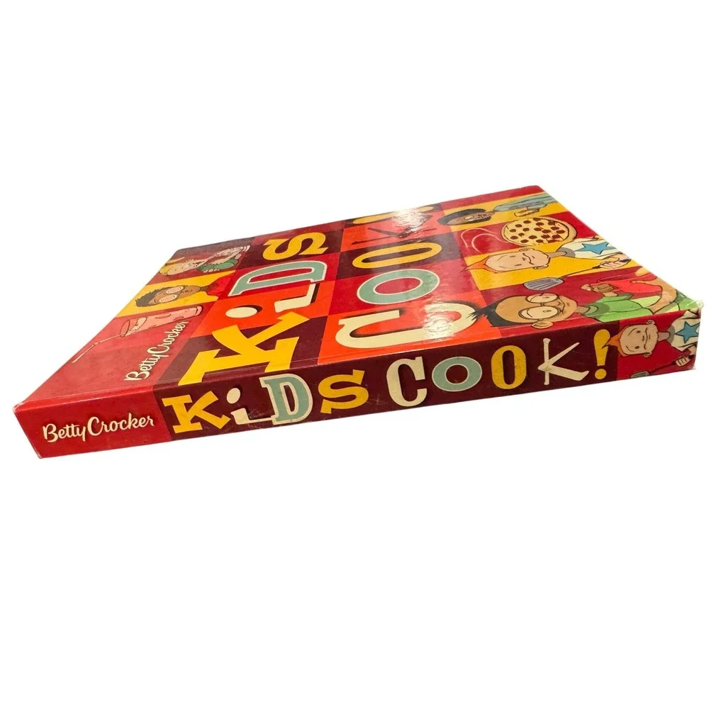 Betty Crocker Kids Cook! Cookbook‎ 2007 2nd Edition Spiral Bound Hardcover